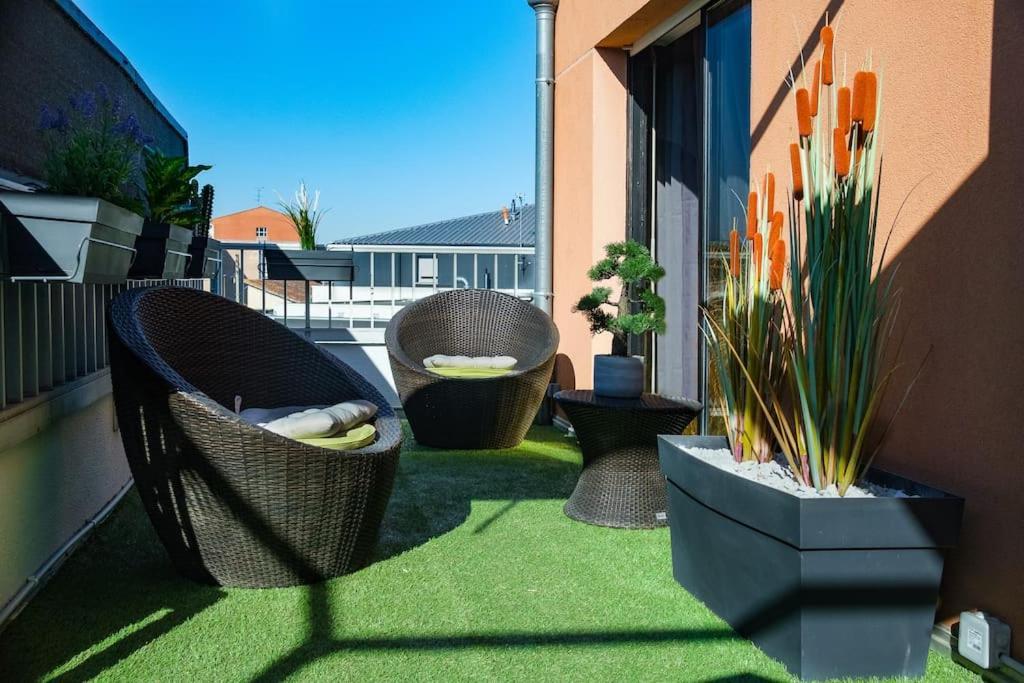 Ferienwohnung Arc En Ciel Toulouse Exterior foto